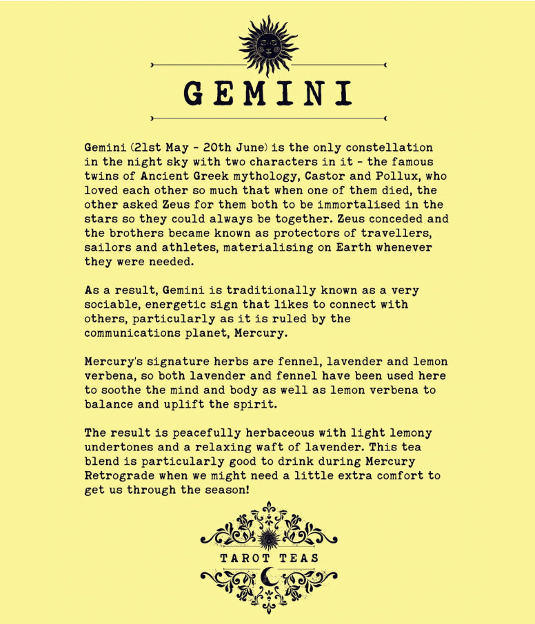 Gemini Tea – TarotTeas